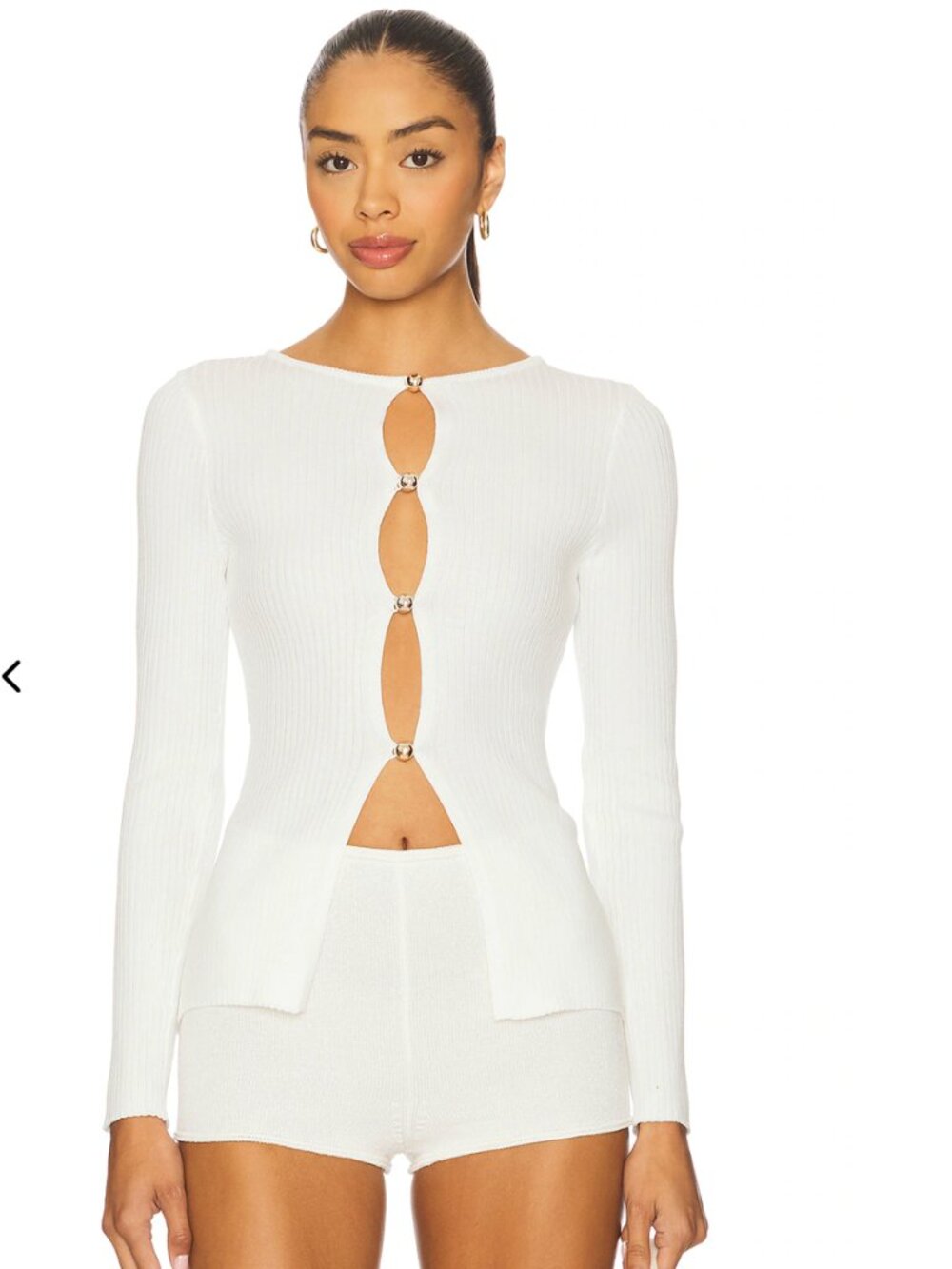 Bardot Nautico Knit Cardigan, Size S NWT